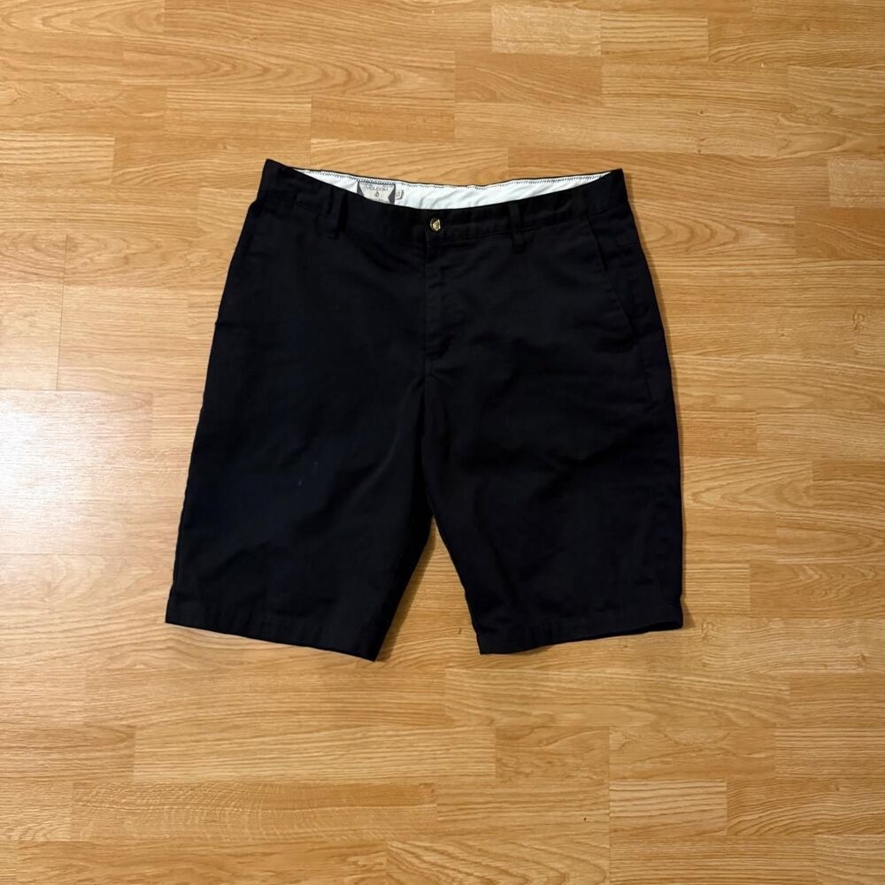 Volcom Men's Black and Navy Shorts